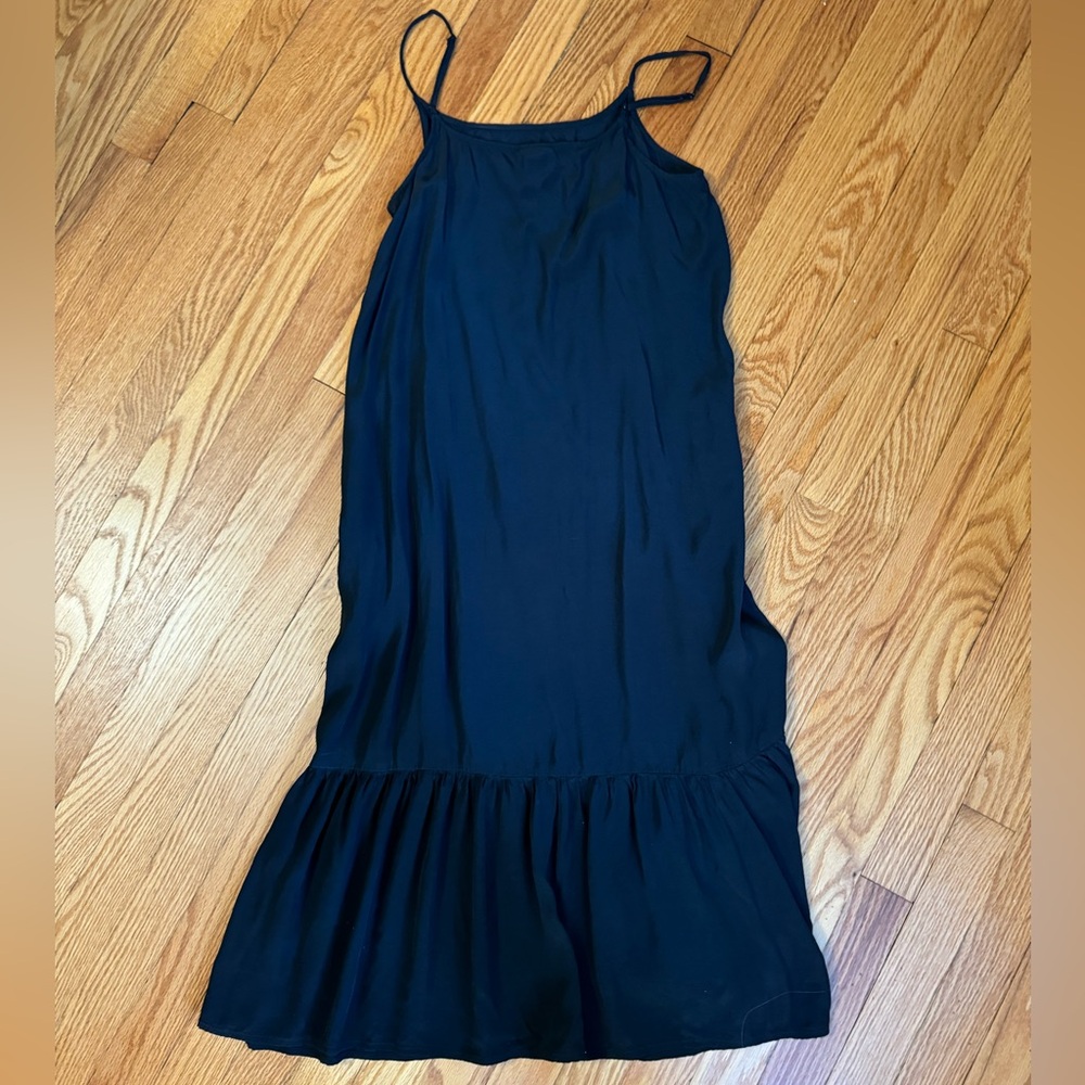 a new day | Black Midi Tank Dress | Size M - Picture 1 of 4